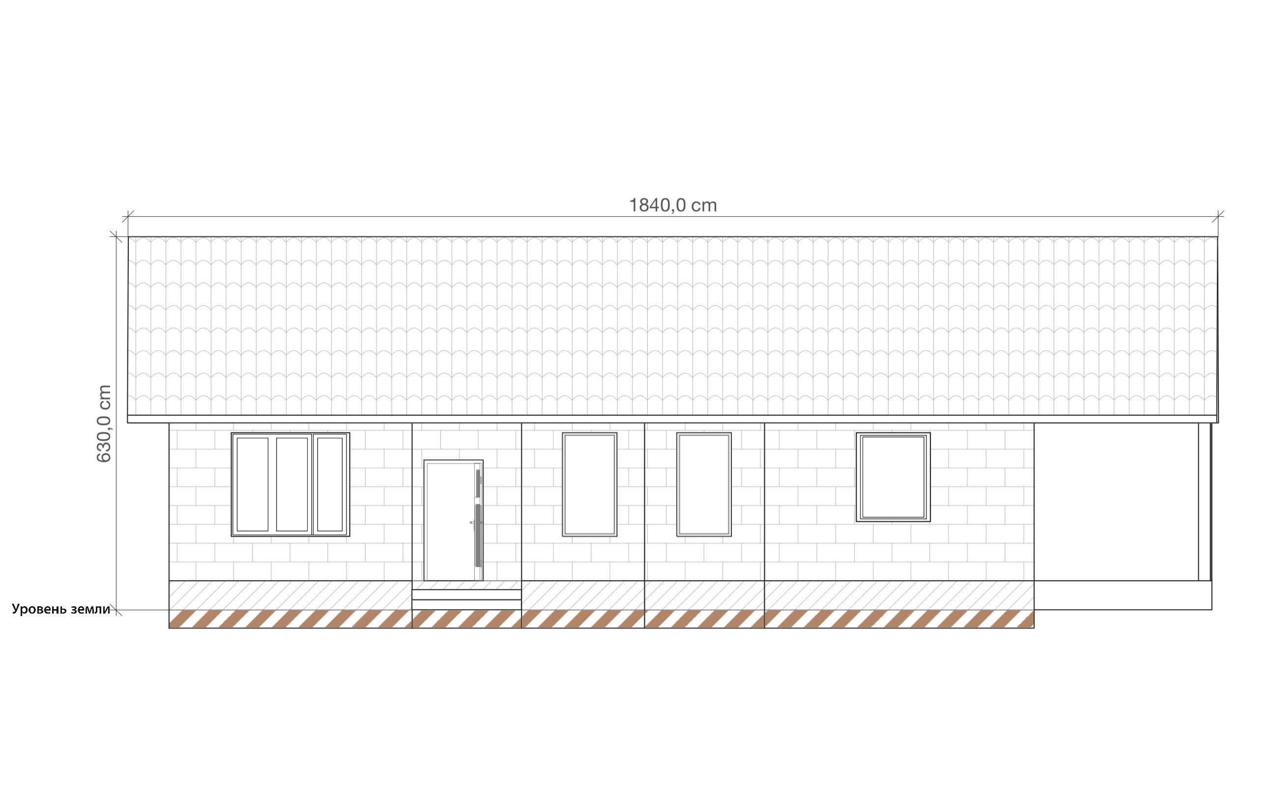 Схема фасада 1