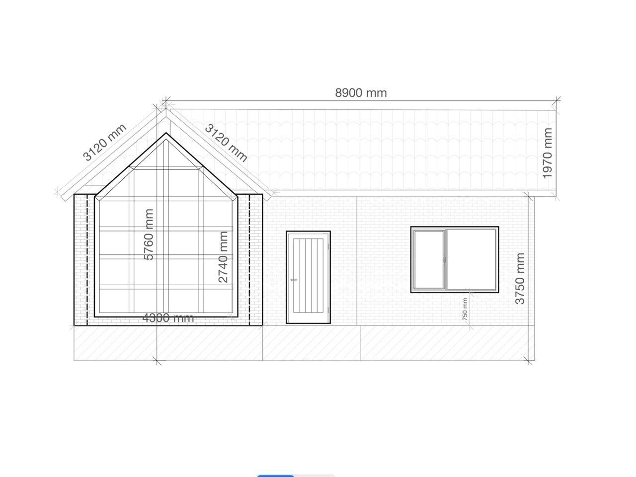 Схема фасада 1