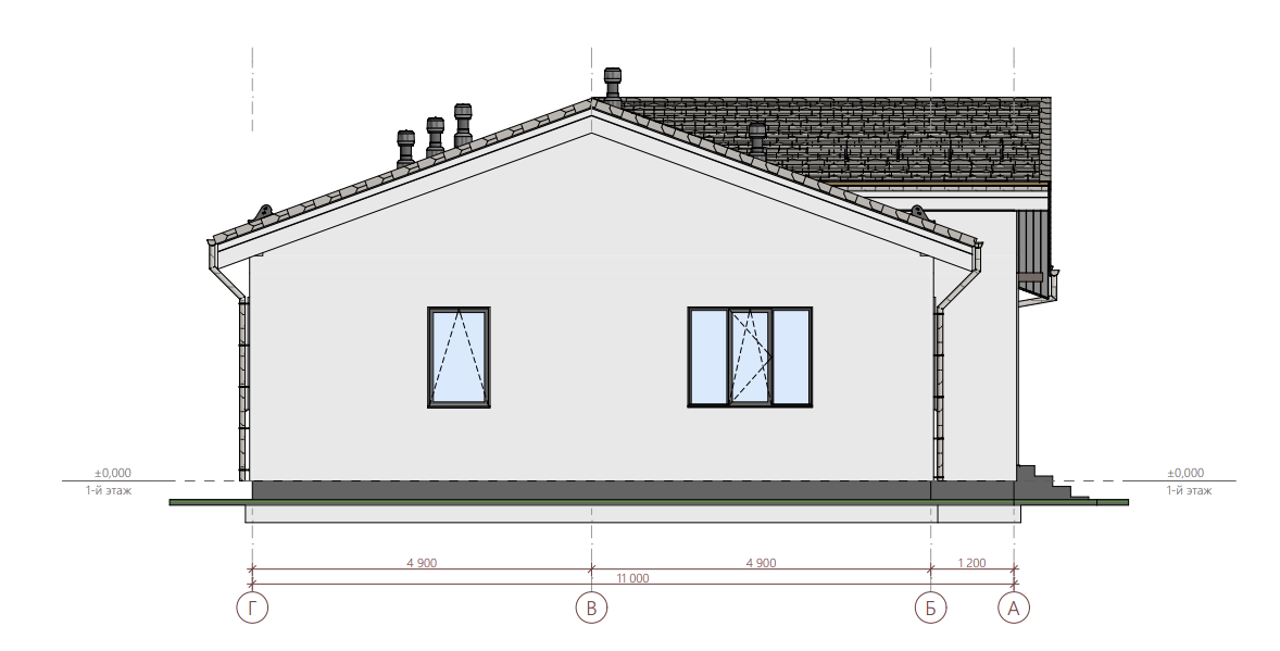 Схема фасада 3