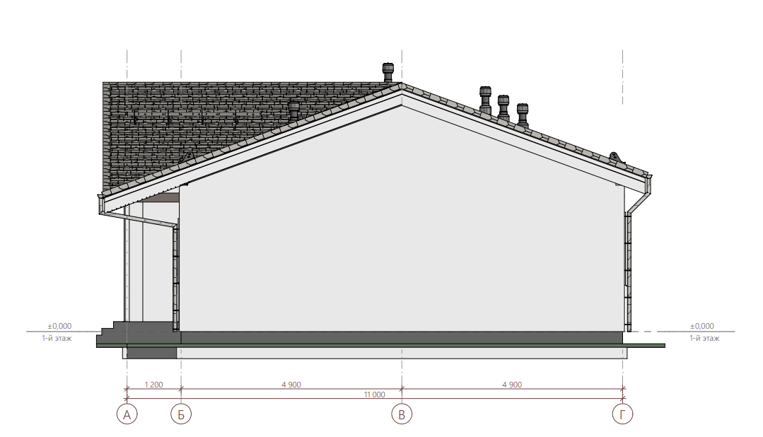 Схема фасада 2