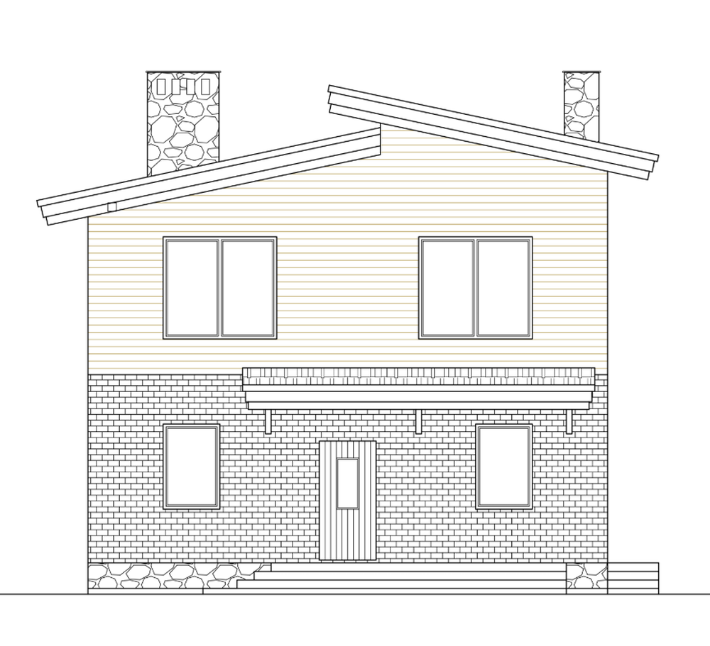 Схема фасада 1