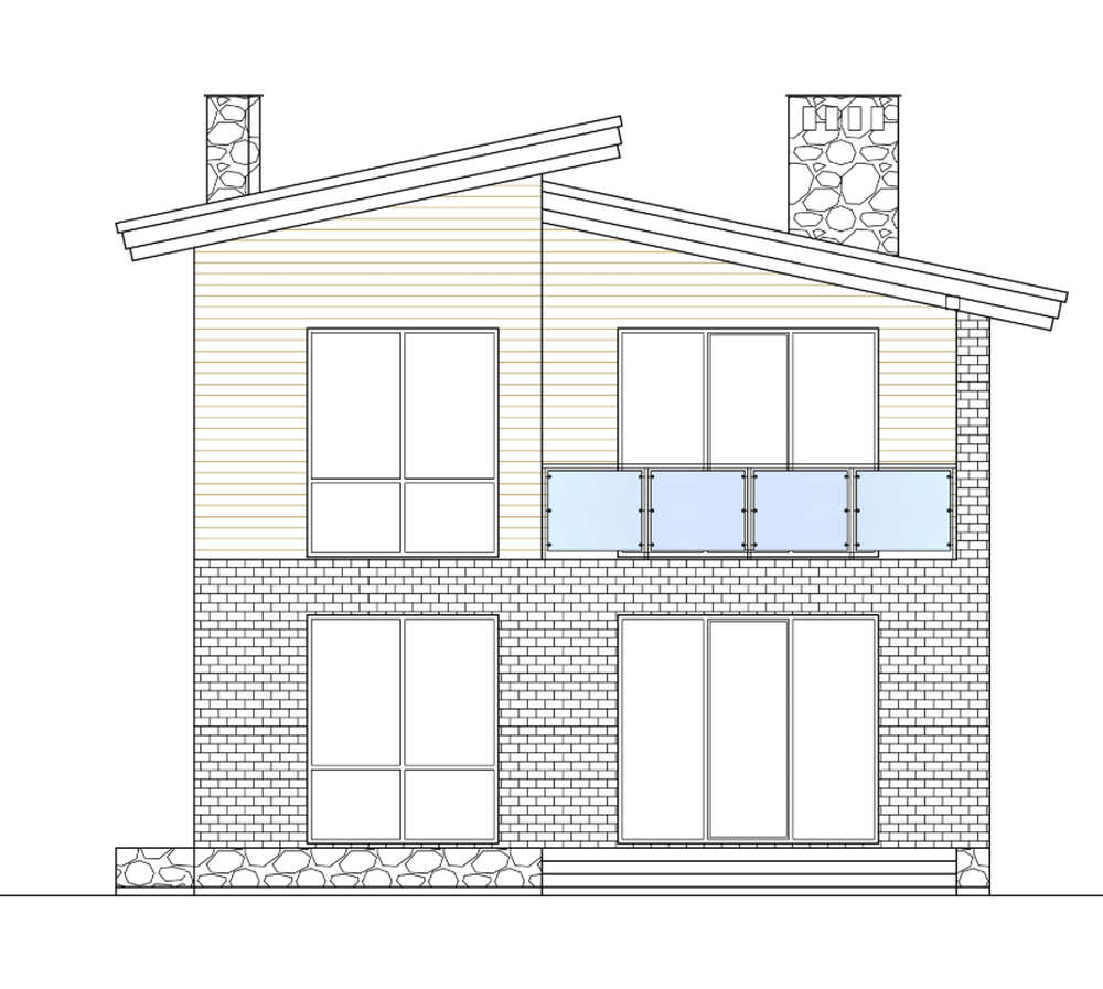 Схема фасада 3