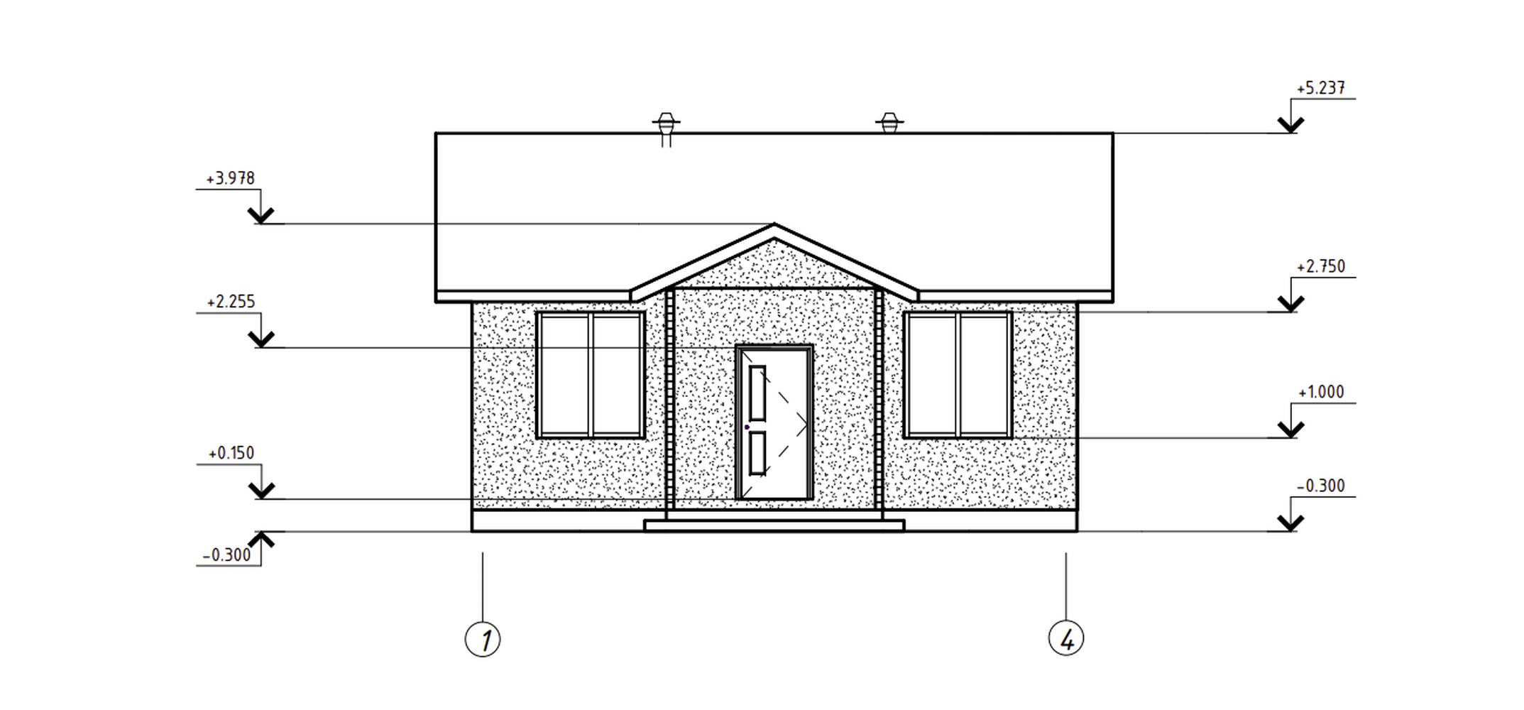 Схема фасада 1