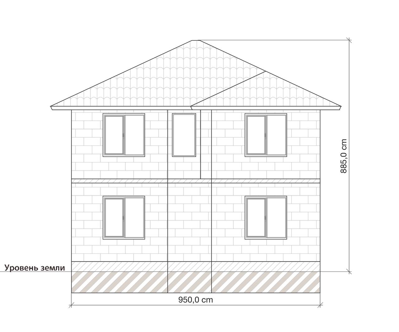 Схема фасада 2