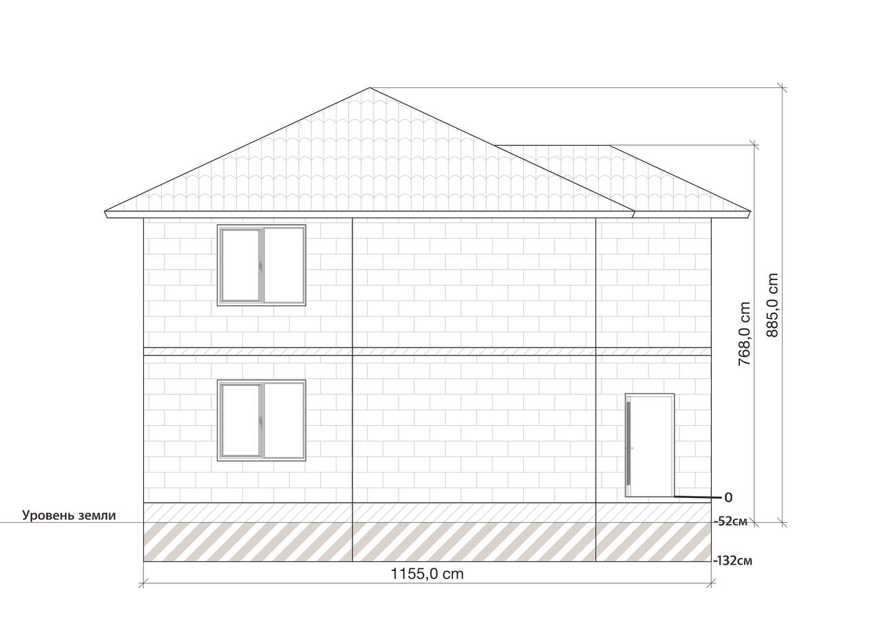 Схема фасада 4