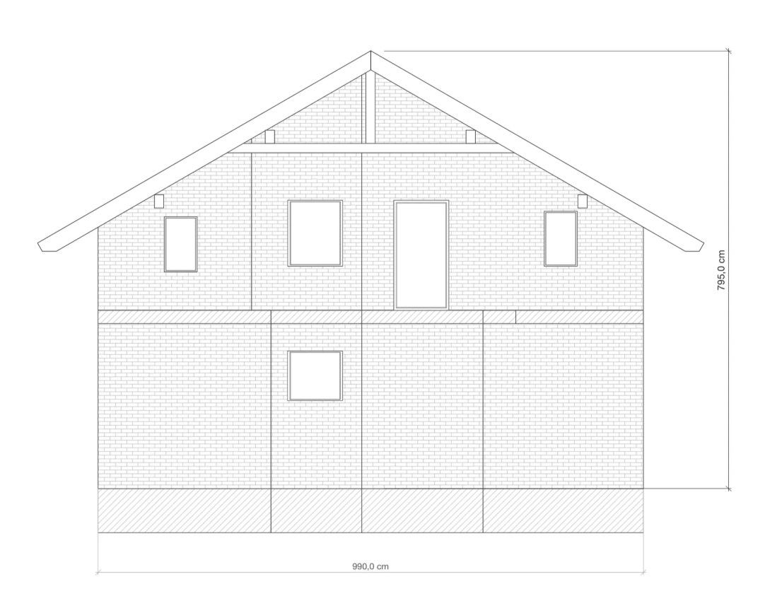 Схема фасада 2