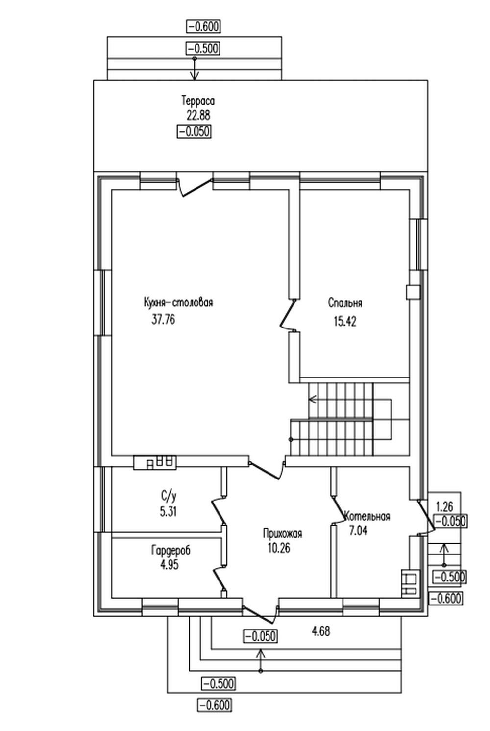 Поэтажный план 1