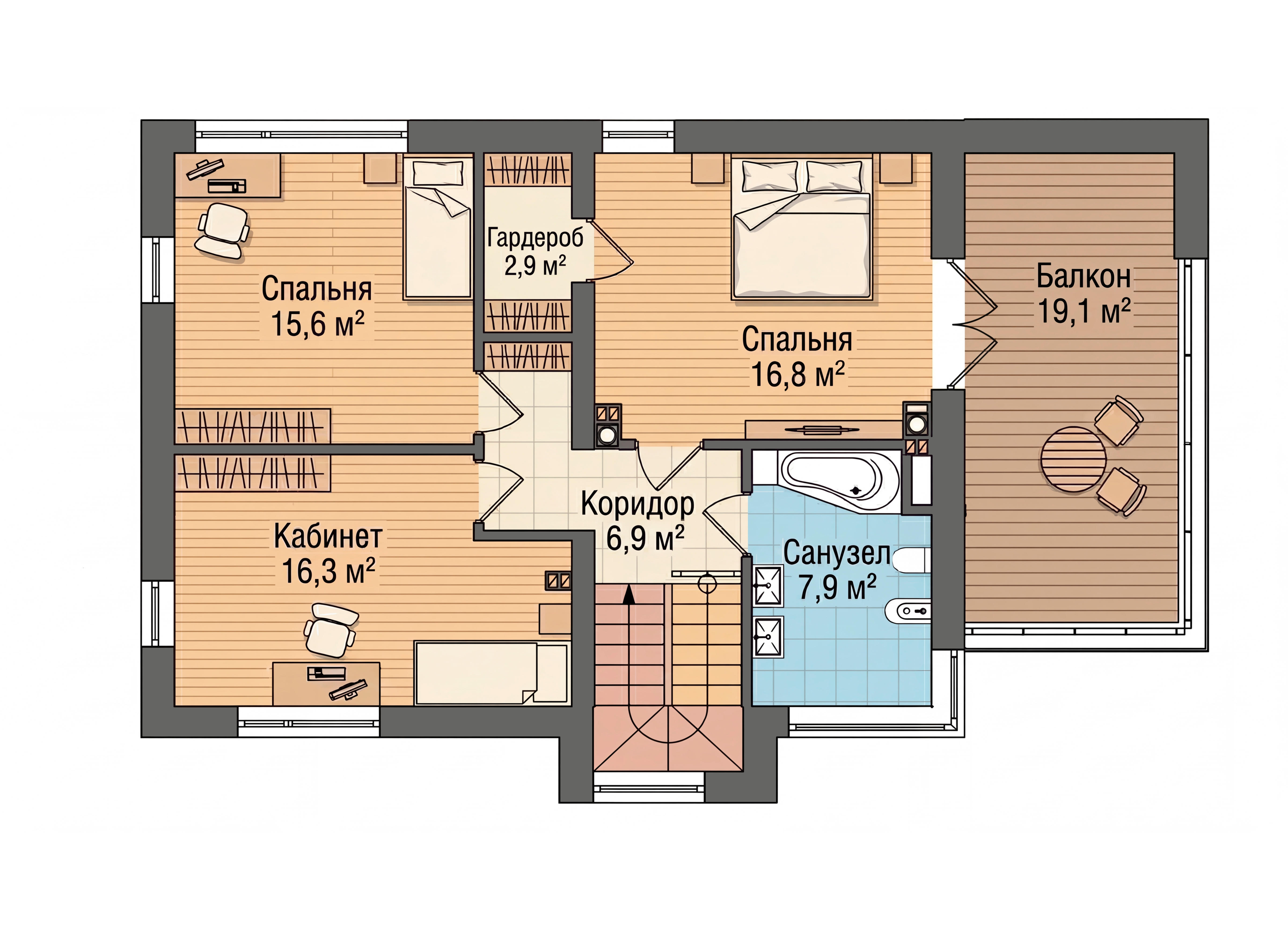 Поэтажный план 2